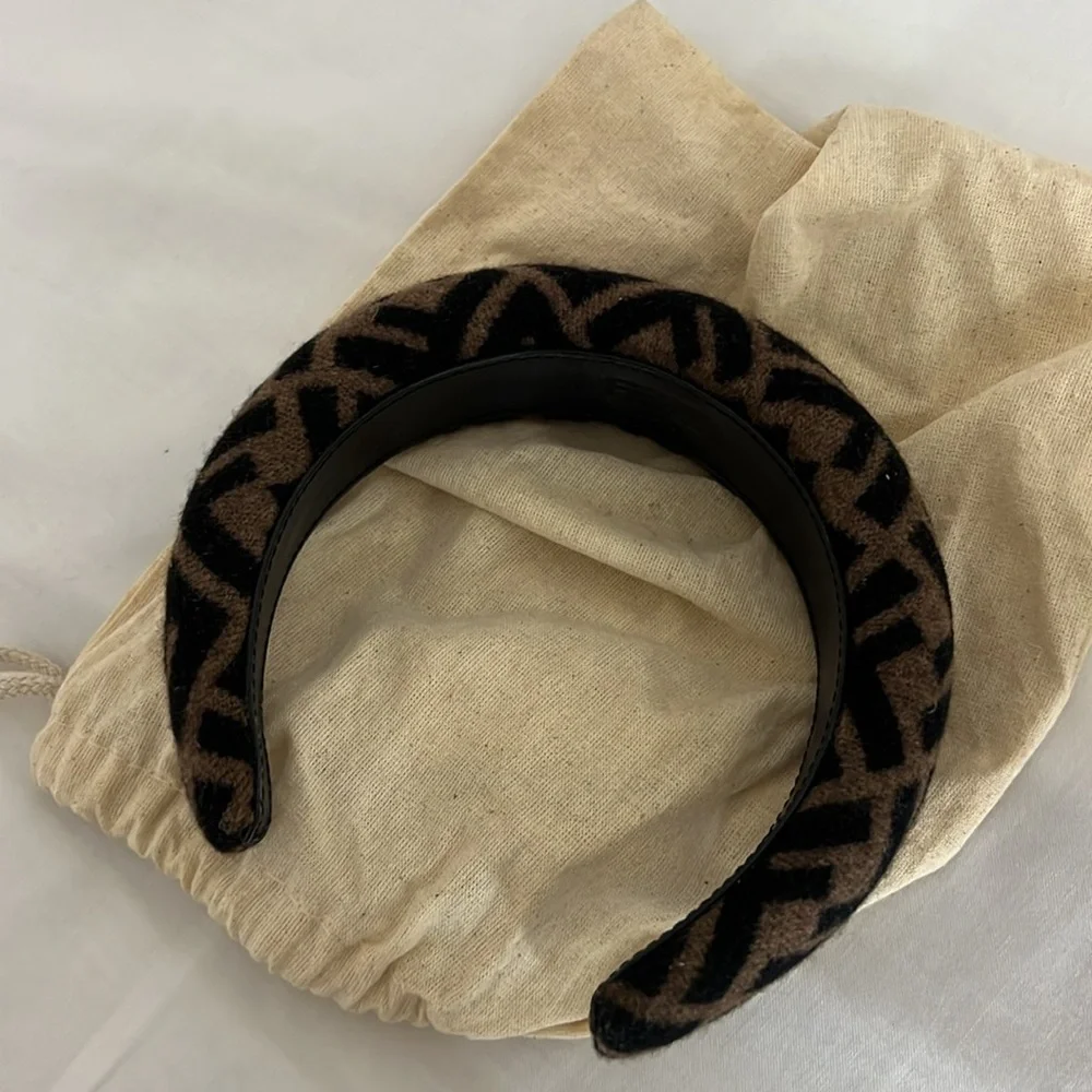 Fendi Brown and Black Headband
